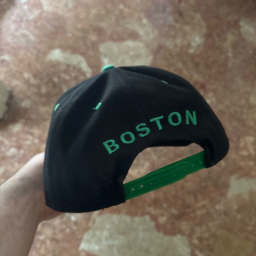 Boston Bay State hat new, black and green
