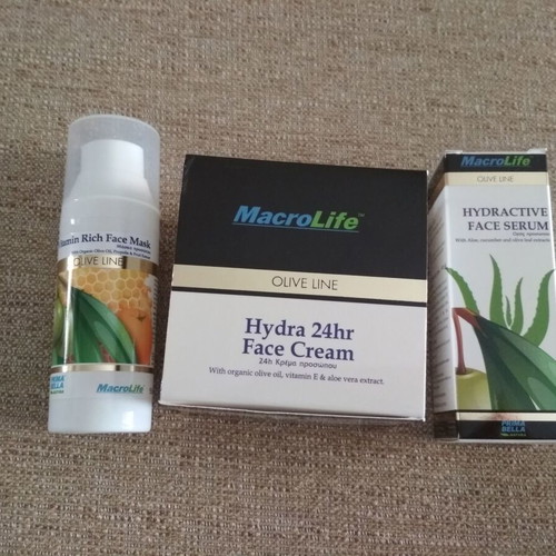 Macrolife Olive Line skincare set new
