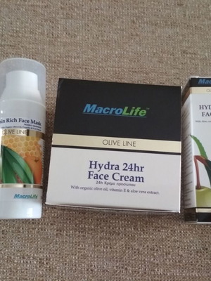 Σετ περιποίησης προσώπου Macrolife Olive Line καινούργιο