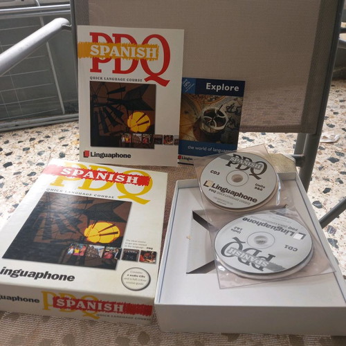 Linguaphone English to Spanish new with book and 4 CDs