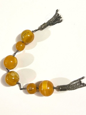 Worry beads orange used
