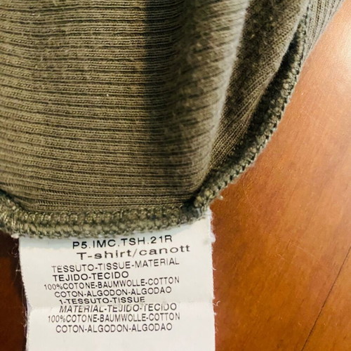 Max&Co ribbed top size S like new, khaki