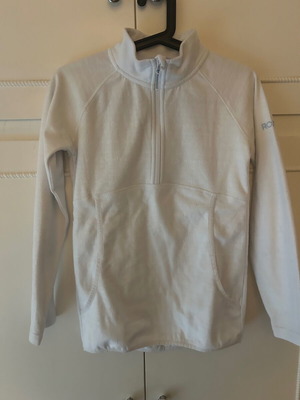 Roxy fleece shirt kids XL 14 years like new, white