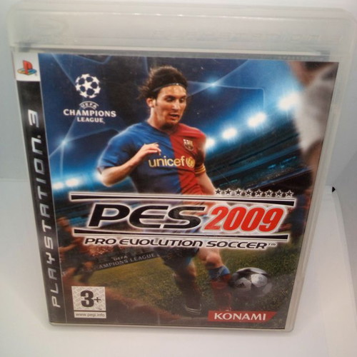 PS3 Pro Evolution Soccer 2009 game used