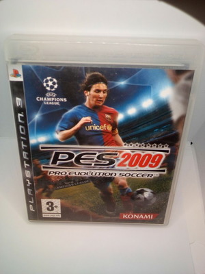 PS3 Pro Evolution Soccer 2009 game used