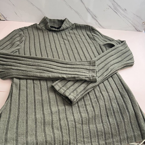 Shein green blouse medium-large like new, women's