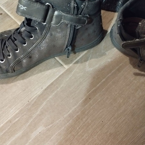Geox boots size 36 like new, grey