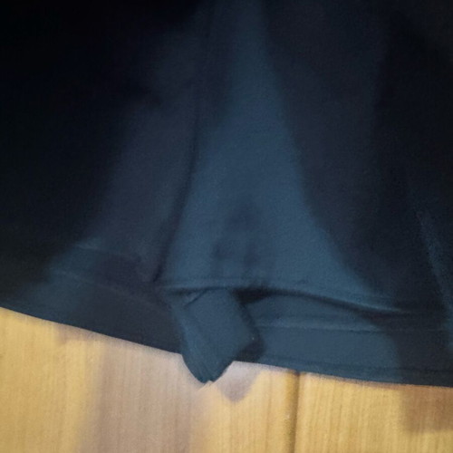 Zara satin skort with pleats like new, black, size S