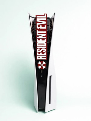 Cover PS5 Resident Evil 3D printed, new, compatible with Regular Slim Pro