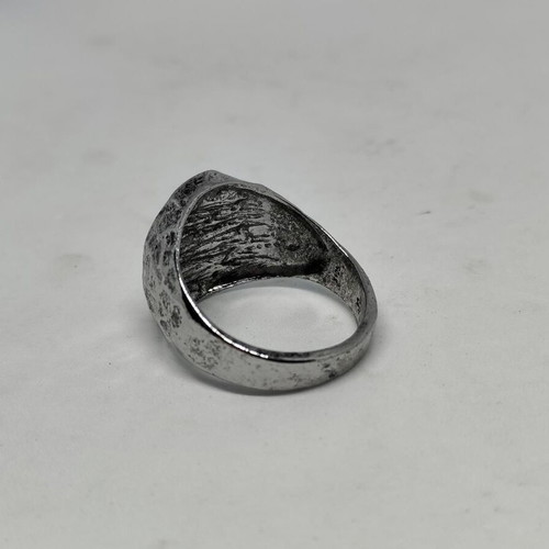 Spartan Warrior Ring like new, silver-colored metal alloy, size 12