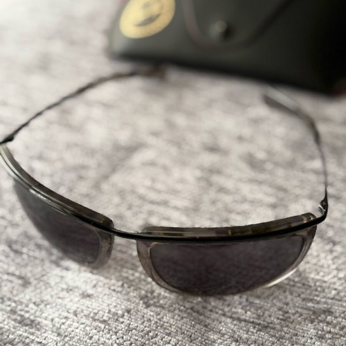 Ray Ban Olympian sunglasses like new, black and gray