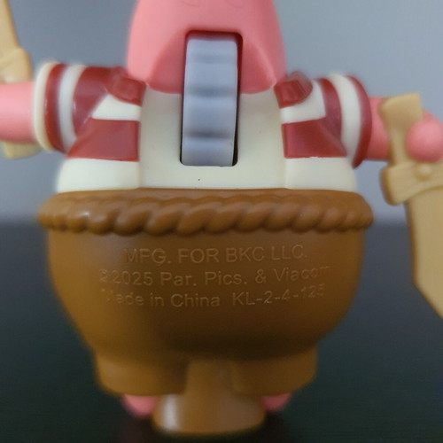 Patrick Star figure SpongeBob 2025 with working mechanism