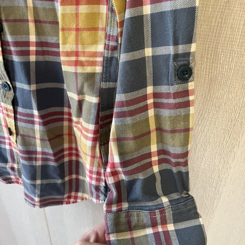 Checked women's shirt size M like new, multicolor