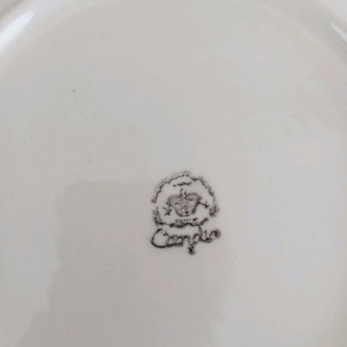 Porcelain plates new, pack of 11, 20 centimeters