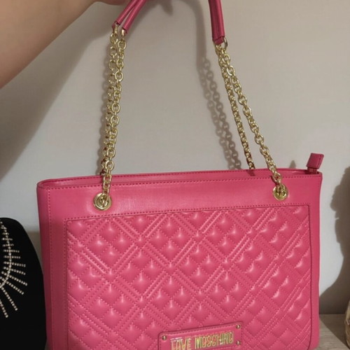Love Moschino shoulder bag unused, pink