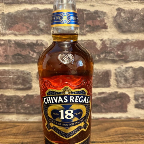 Chivas Regal 18 Years Old new, collectible whisky with Ferrari card