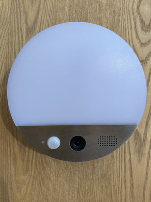 LEDVANCE SMART+ outdoor wall light with camera and speaker