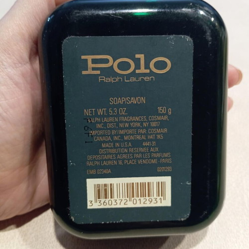 Vintage Polo Ralph Lauren bar soap new in box