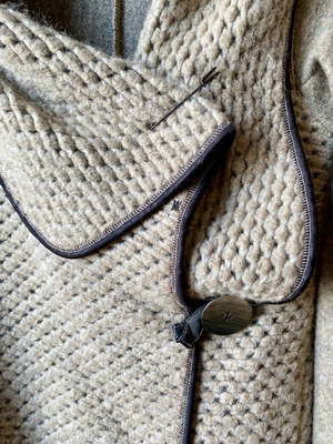 Eclipse wool jacket gray used, size Medium