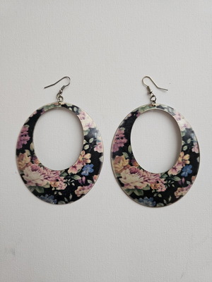 Boho σκουλαρίκια μεταχειρισμένα με floral σχέδιο από Άπεφθον