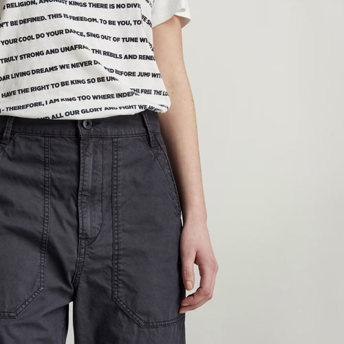 G-Star RAW 3D Fatigue Boyfriend Pants, vintage black, size 28