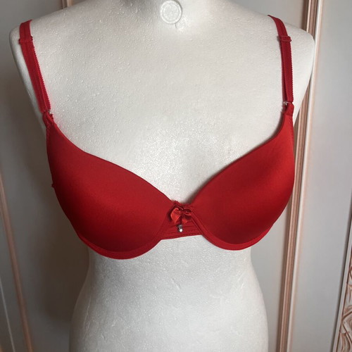 Bra like new, red