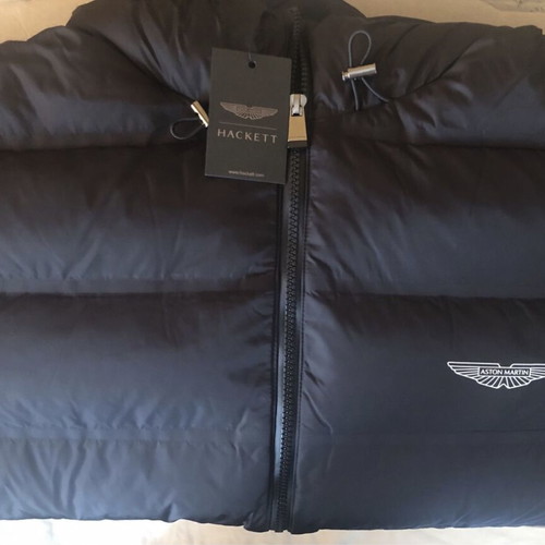 Hackett Aston Martin Sub Sonic Jacket new, men's XL, black
