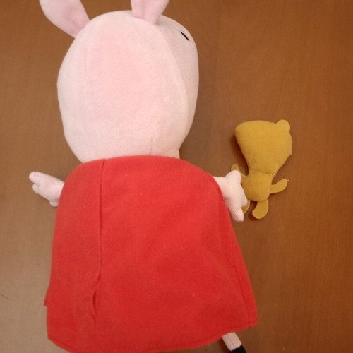 Peppa Pig plush with Teddy bear like new