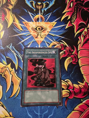 The Inexperieced Spy 1st edition card used