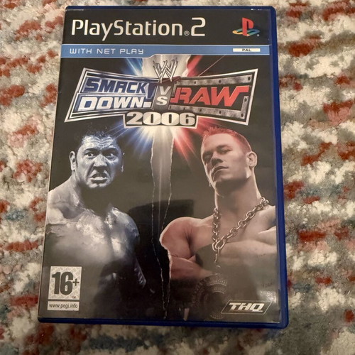 Shrek 2 PlayStation 2 used with Smack Down 2006 case
