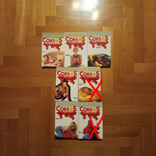 Corsos book set by Ζεραρ Ντε Βιλλιε, pack of 5, like new