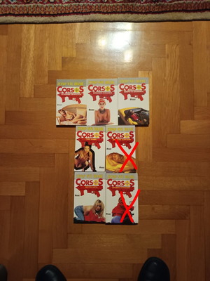 Corsos book set by Ζεραρ Ντε Βιλλιε, pack of 5, like new
