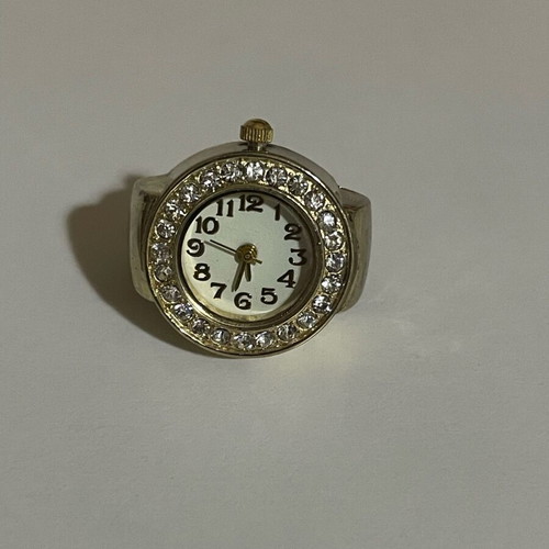 Watch ring used, gold-colored