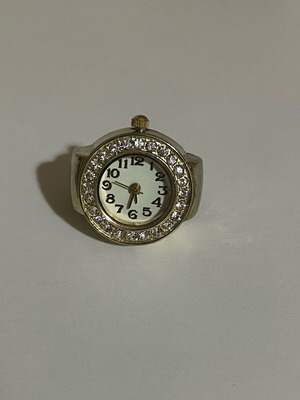 Watch ring used, gold-colored