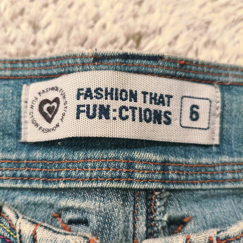 Miss Selfridge low-rise jeans like new, size S or XS, blue turquoise