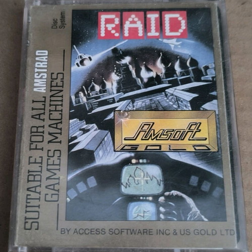 Raid Amstrad Disk like new