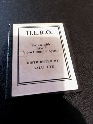 H.E.R.O Atari 2600 cartridge