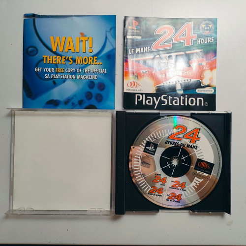 Le Mans 24 Hours PlayStation PS1 game used