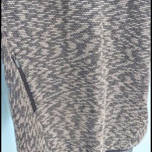 Samoon tunic with zip pockets gray, like new, size 2XL-4XL