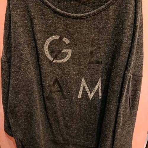 Envy sweater like new, medium, mouse gray