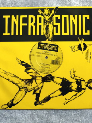 Sykosis 451 Elemental Mayhem E.P. 12" βινύλιο maxi single 1992 Infrasonic