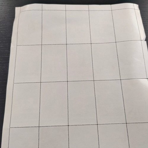 EOT Sheet with 20 Vignettes used