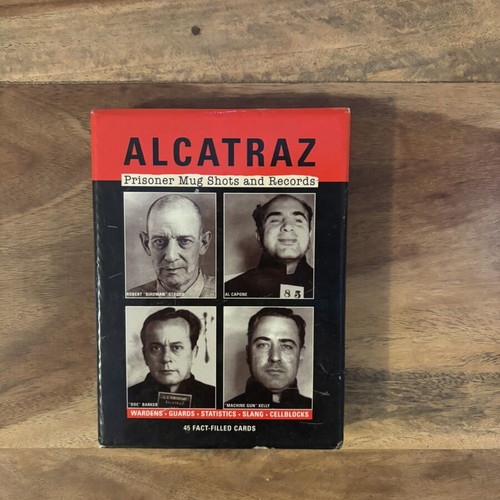 Alcatraz collectible cards like new