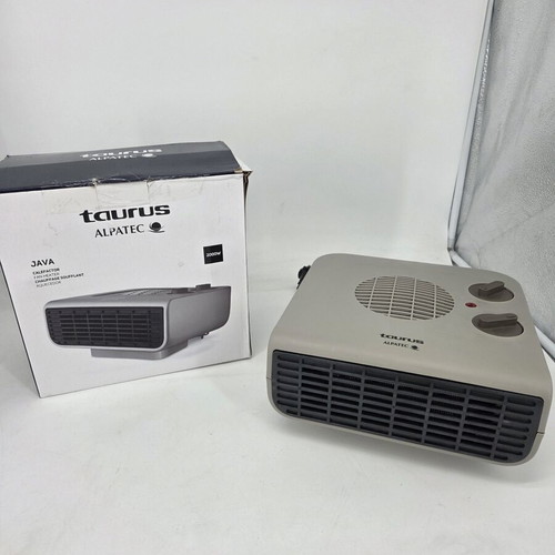Taurus Alpatec Java fan heater 2000W new with adjustable thermostat