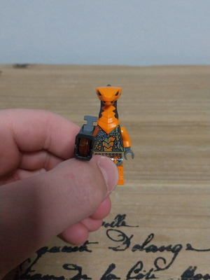 Lego Ninjago mini figure orange new