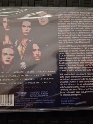Bang Tango Psycho Cafe CD deluxe remastered, new, AOR hard rock