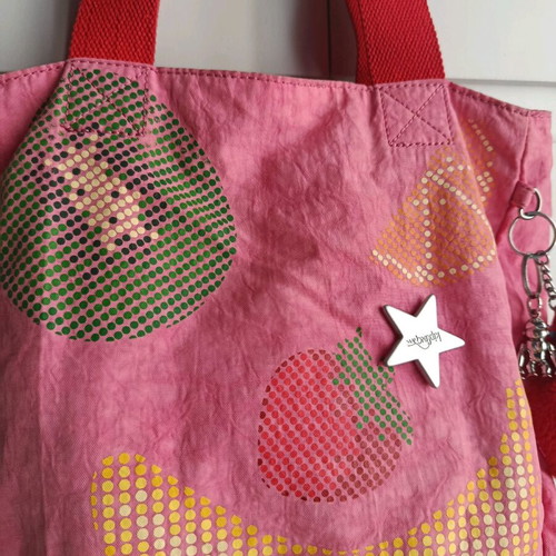 Kipling shoulder bag pink like new 00s