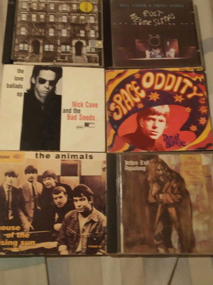 Rock CD μεταχειρισμένα, διάφορα