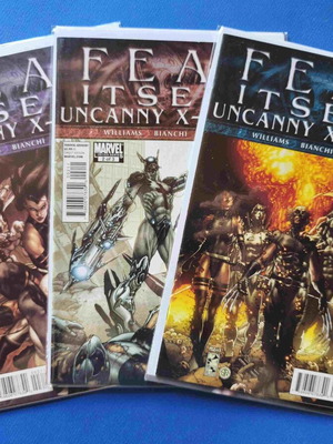 Fear Itself Uncanny X-Force 1-3 2011 Volume 1 σετ σαν καινούργιο
