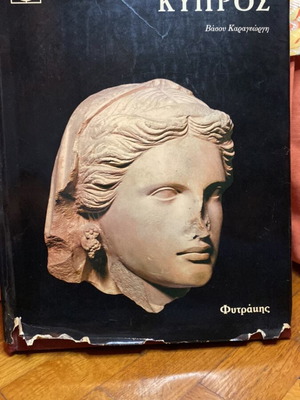 Κύπρος Βάσου Καραγιώργη σκληρόδετο βιβλίο σαν καινούργιο, ιστορία